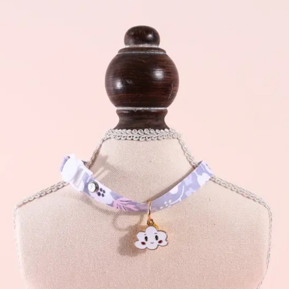 GAVE AWAY AS FREE 🎁 W ORDER 💜☁️ Safety Break Away Collar for Cat or Dog NWT - Picture 2 of 9